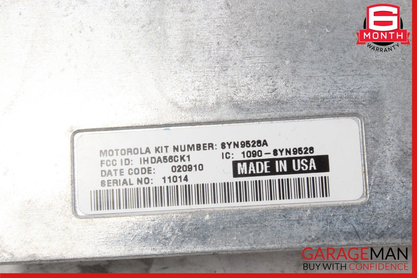 00-10 Mercedes R230 SL500 CL55 AMG S500 CL550 Voice Control Module SYN9528A OEM