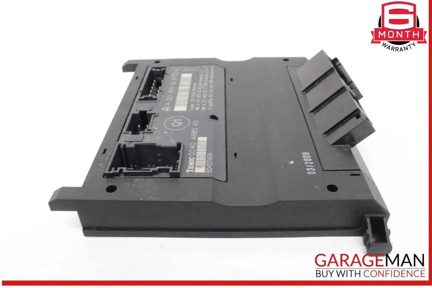 07-13 Mercedes W221 S550 Front Right Side Under Seat Control Module Unit OEM