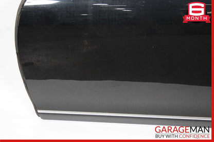 07-13 Mercedes W221 S550 Front Left Exterior Door Shell Frame Panel Black