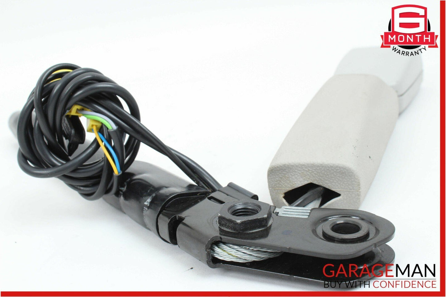 07-13 Mercedes S550 CL600 Front Right Seat Belt Seatbelt Receiver Buckle Grey