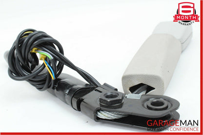 07-13 Mercedes S550 CL600 Front Right Seat Belt Seatbelt Receiver Buckle Grey