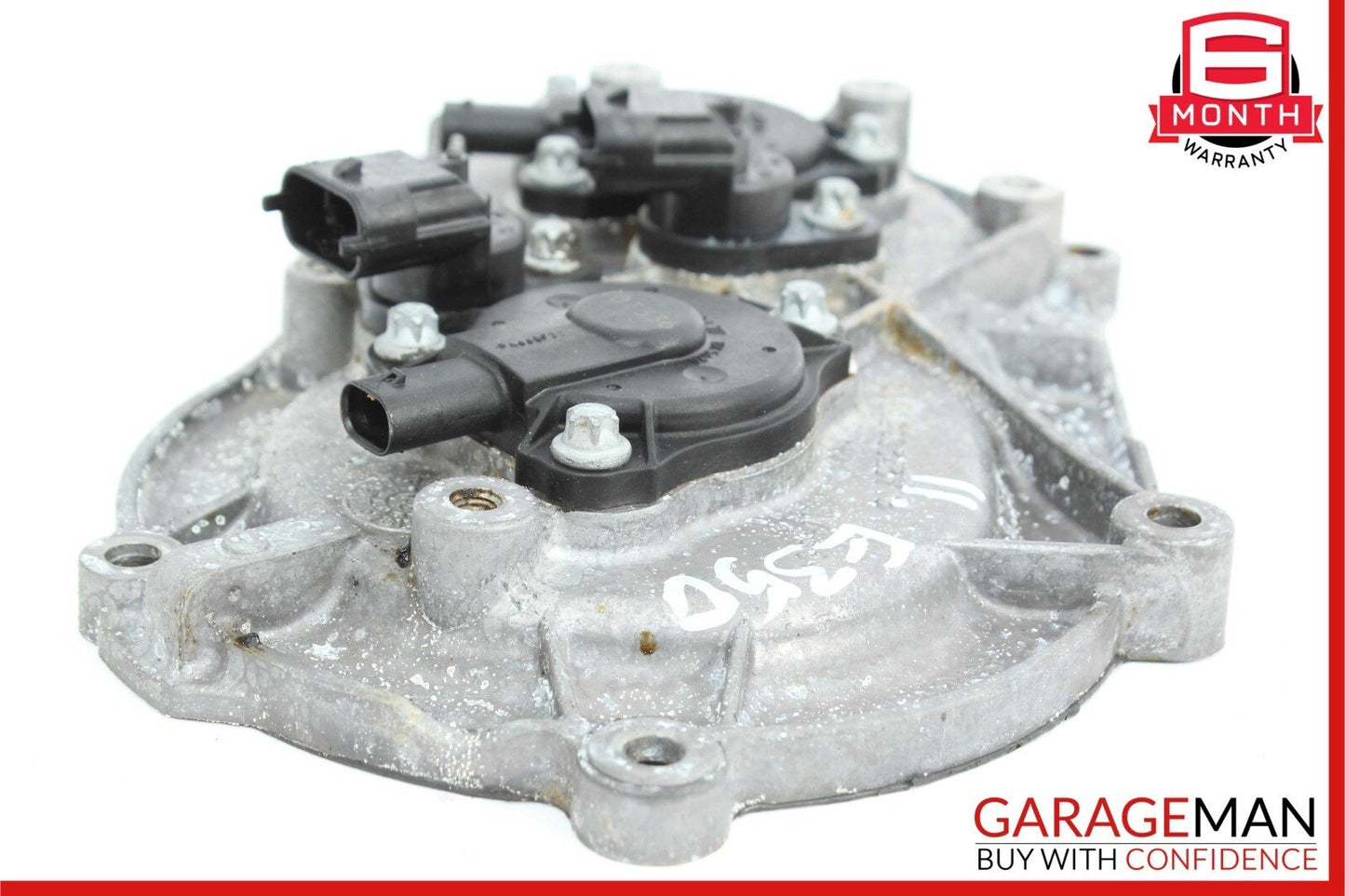 05-13 Mercedes W212 E350 Front Left Side Engine Timing Chain Cover Plate OEM