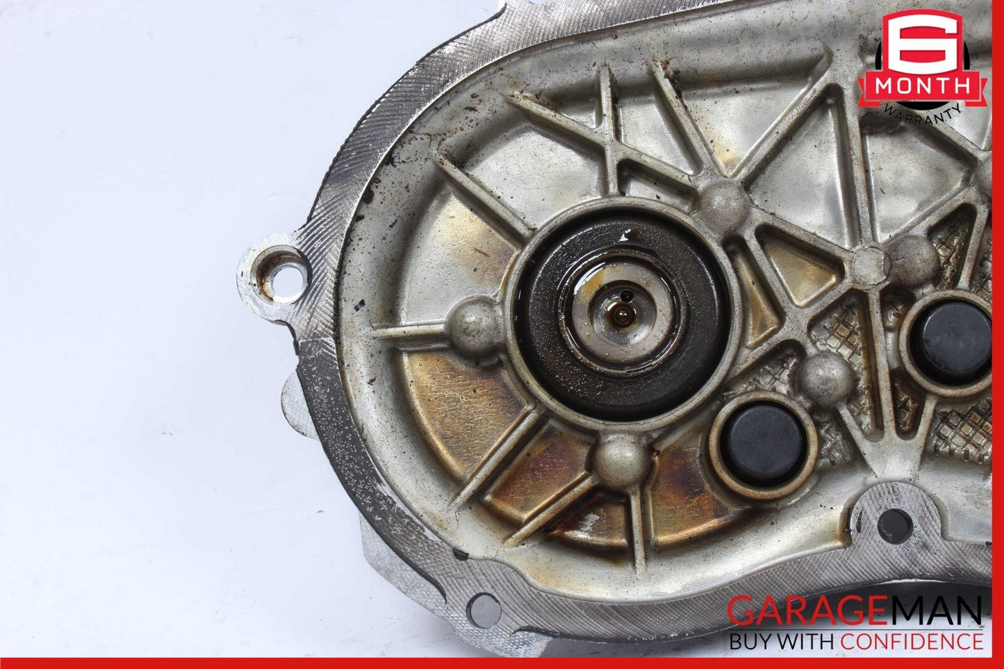 06-13 Mercedes W220 S55 AMG S550 Front Right Engine Timing Chain Cover Plate OEM