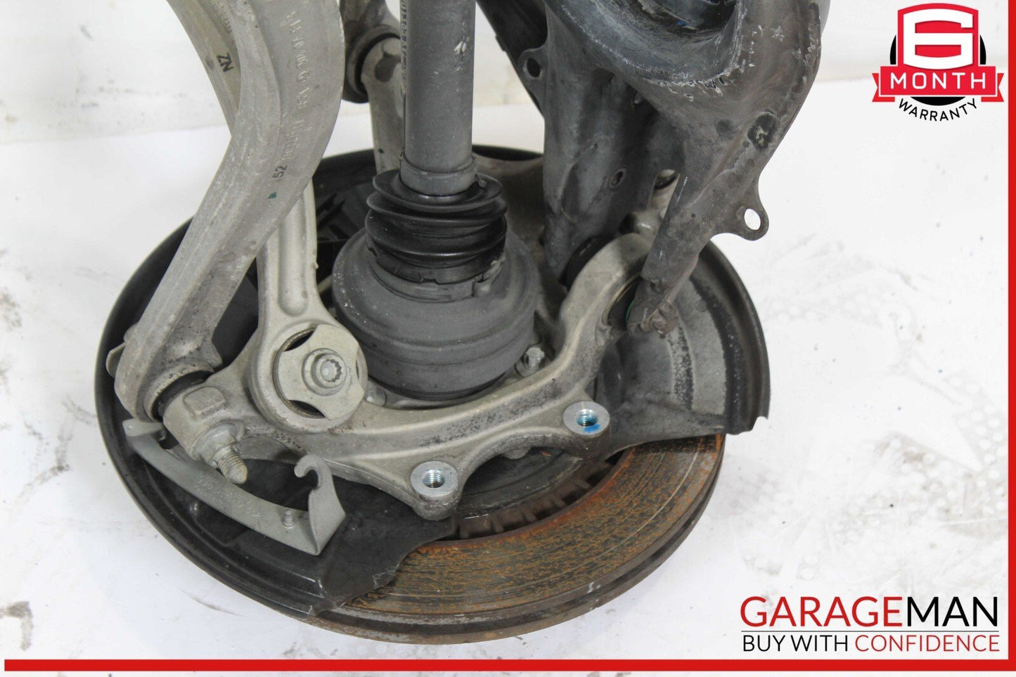 12-18 Mercedes W218 CLS550 Rear Left Spindle Knuckle Hub Drive Axle Shaft Assy
