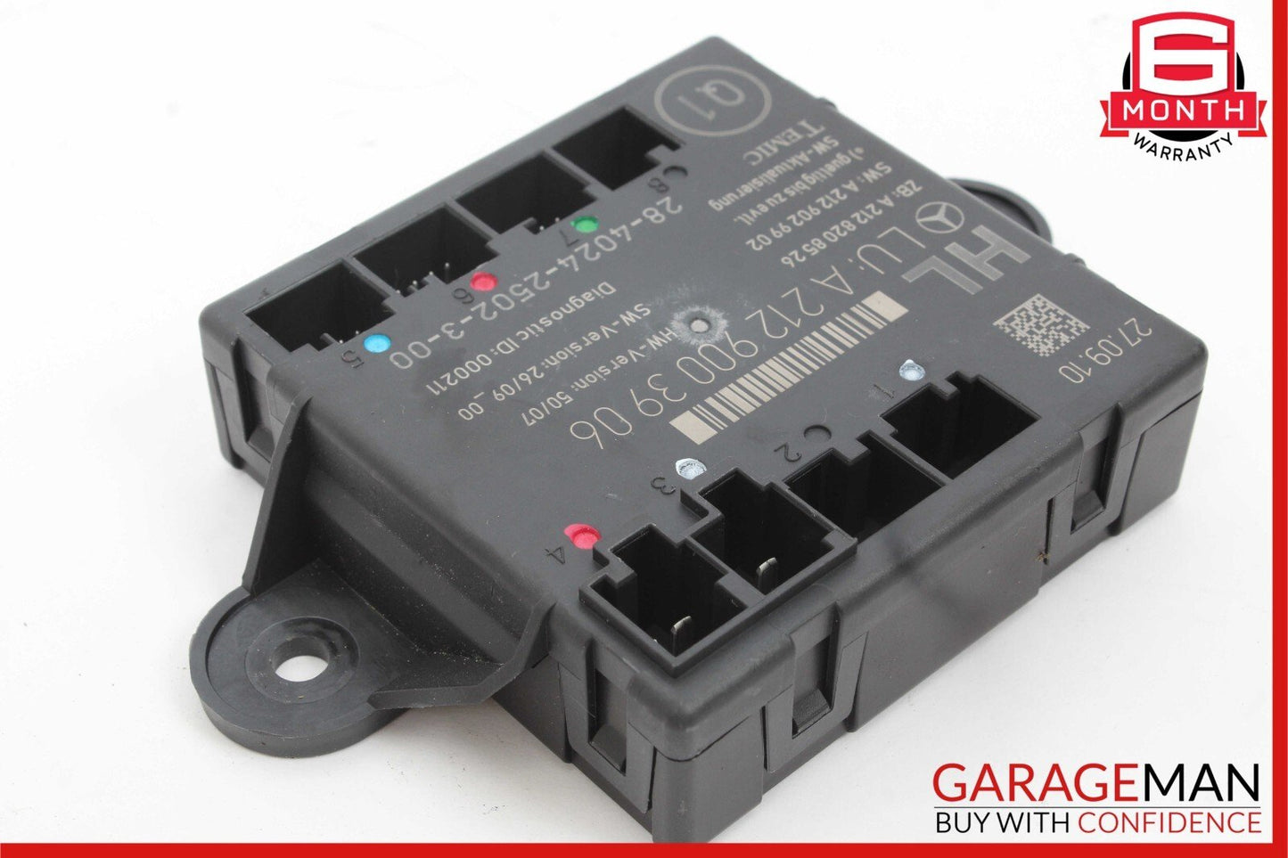 08-14 Mercedes W204 C300 C250 Rear Left Side Door Control Module Unit