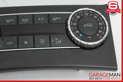 12-14 Mercedes W204 C250 AC A/C Climate Temperature Heater Switch Control Panel