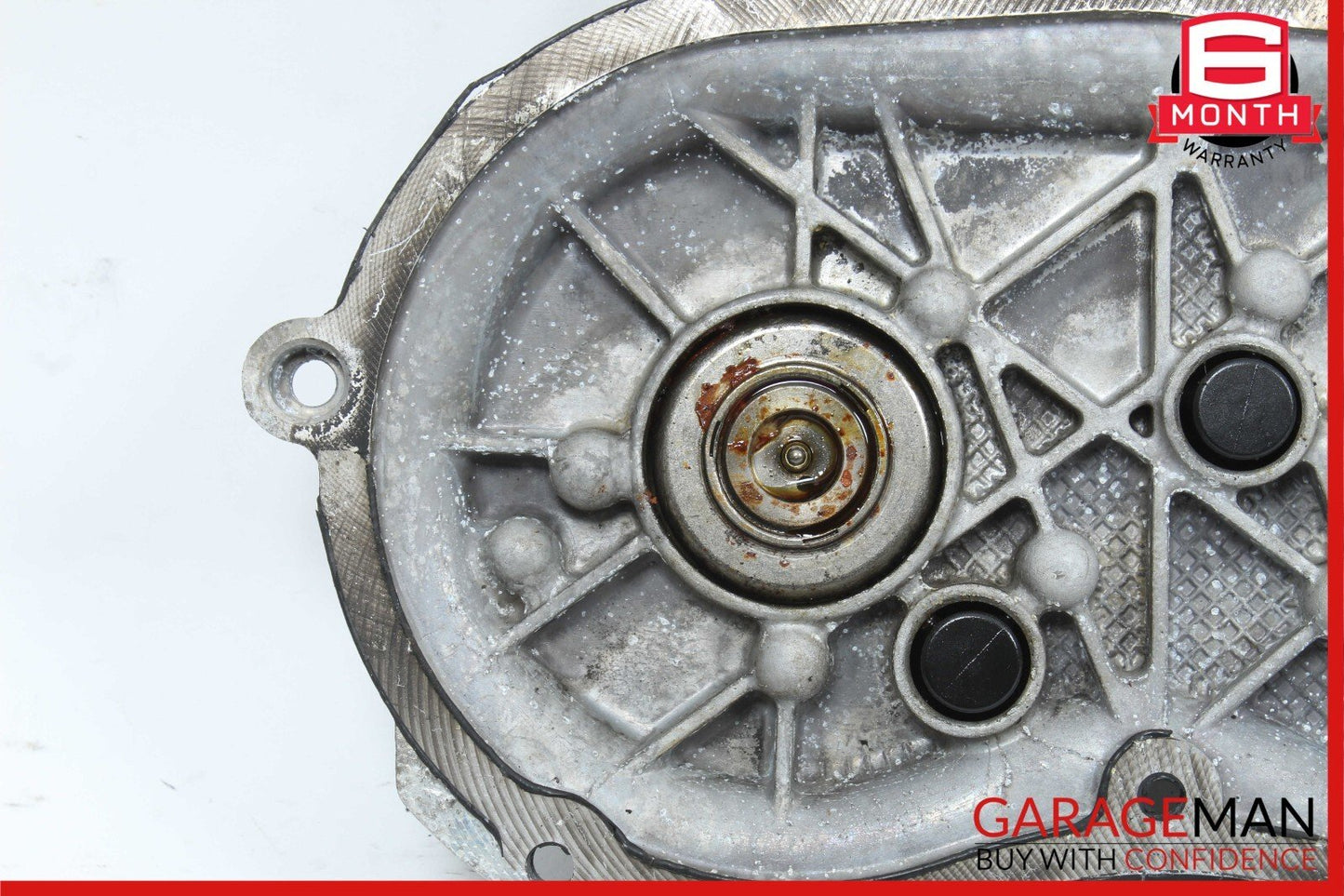 06-13 Mercedes W212 E350 Front Left Side Engine Timing Chain Cover Plate OEM
