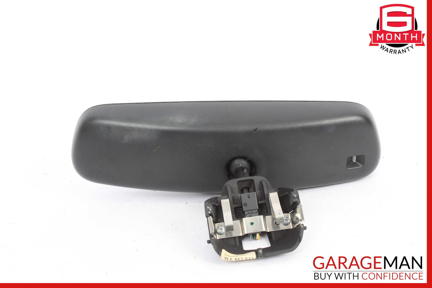 03-06 Porsche Cayenne S 955 Interior Top Upper Rear View Mirror Black OEM