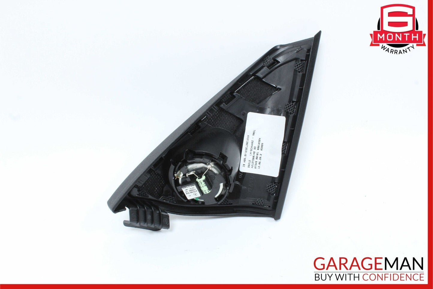 10-16 Mercedes W212 E400 E350 Front Left Door Panel Tweeter Speaker Cover Black
