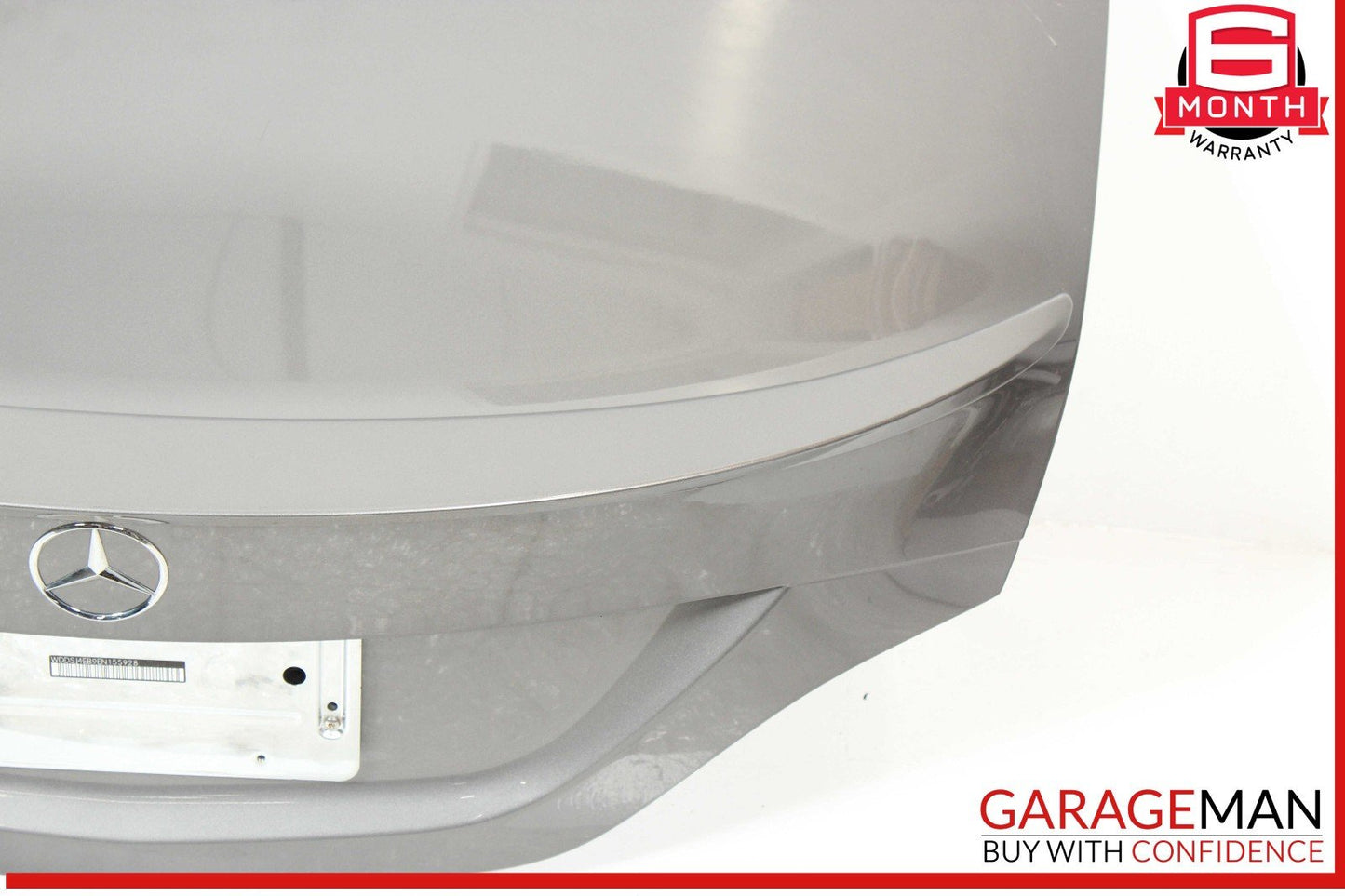14-19 Mercedes W117 CLA250 Rear Trunk Lid Deck Shell Panel Cover Mountain Grey