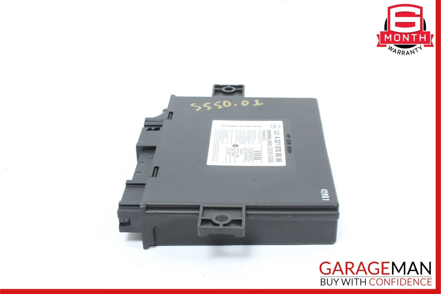 07-10 Mercedes W221 S550 S600 Keyless Go Control Module Unit 2218708086 OEM