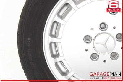 85-93 Mercedes W201 190E 190D Right or Left Wheel Tire Rim 6Jx15H2 ET49 OEM