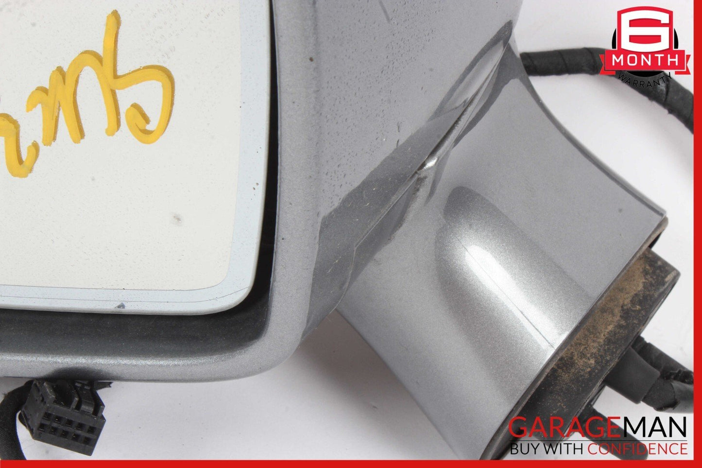 12-16 Mercedes R172 SLK250 Left Side Mirror Door Rear View Palladium Silver