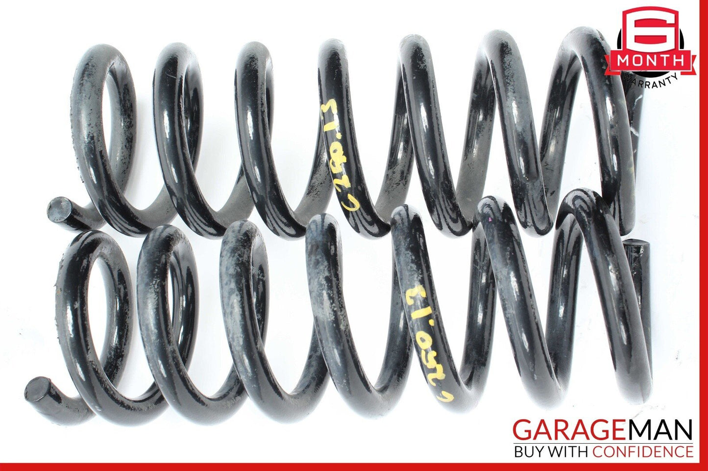 08-14 Mercedes W204 C250 Rear Right and Left Suspension Coil Spring Set OEM