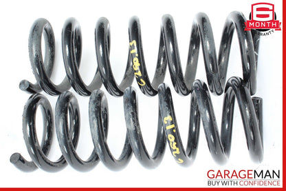 08-14 Mercedes W204 C250 Rear Right and Left Suspension Coil Spring Set OEM