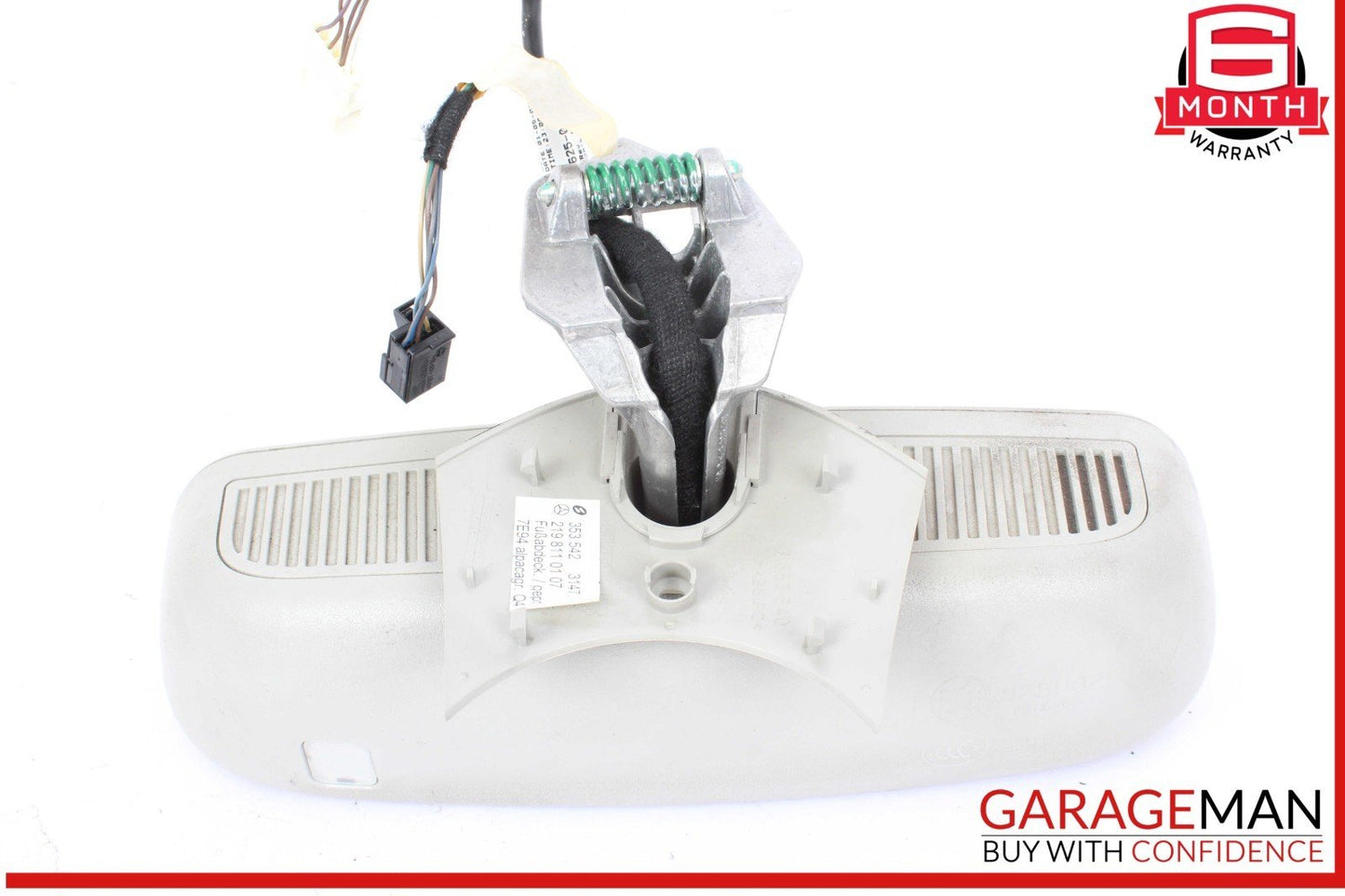 06-11 Mercedes W219 CLS550 CLS500 CLS63 AMG Interior Rear View Mirror Gray OEM