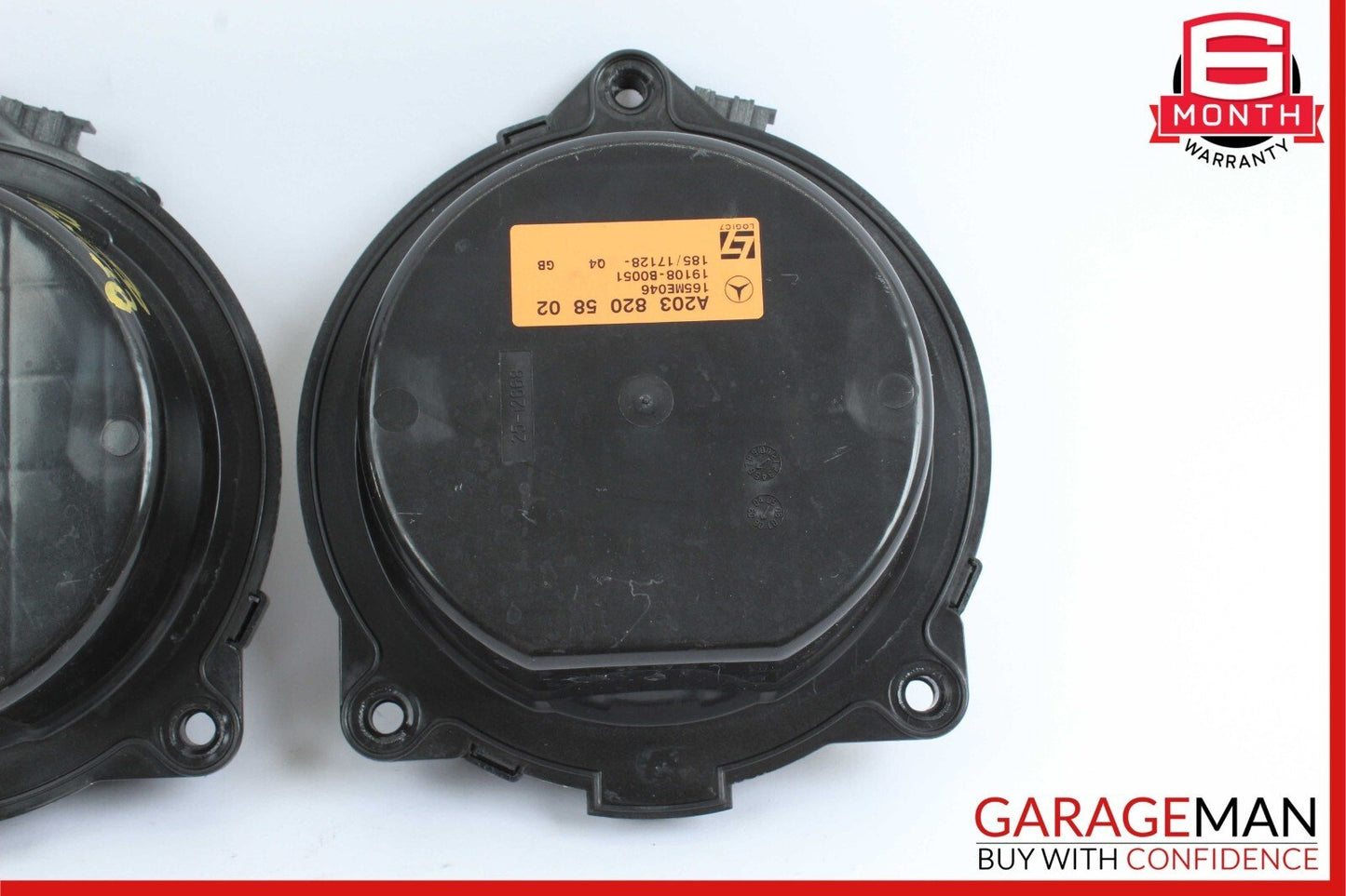 03-09 Mercedes W209 CLK350 C350 Rear Door Audio Sound Speaker Set of 2 Pc OEM