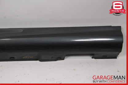 08-14 Mercedes W204 C250 AMG Sport Left Side Skirt Rocker Moulding Panel Gray
