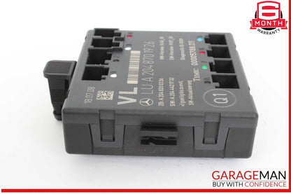 08-18 Mercedes W204 C300 C250 Front Left Driver Side Door Control Module Unit