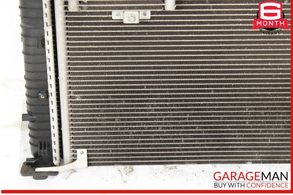 03-06 Mercedes R230 SL500 Engine Motor Cooling Radiator Fan Shroud A/C Condenser