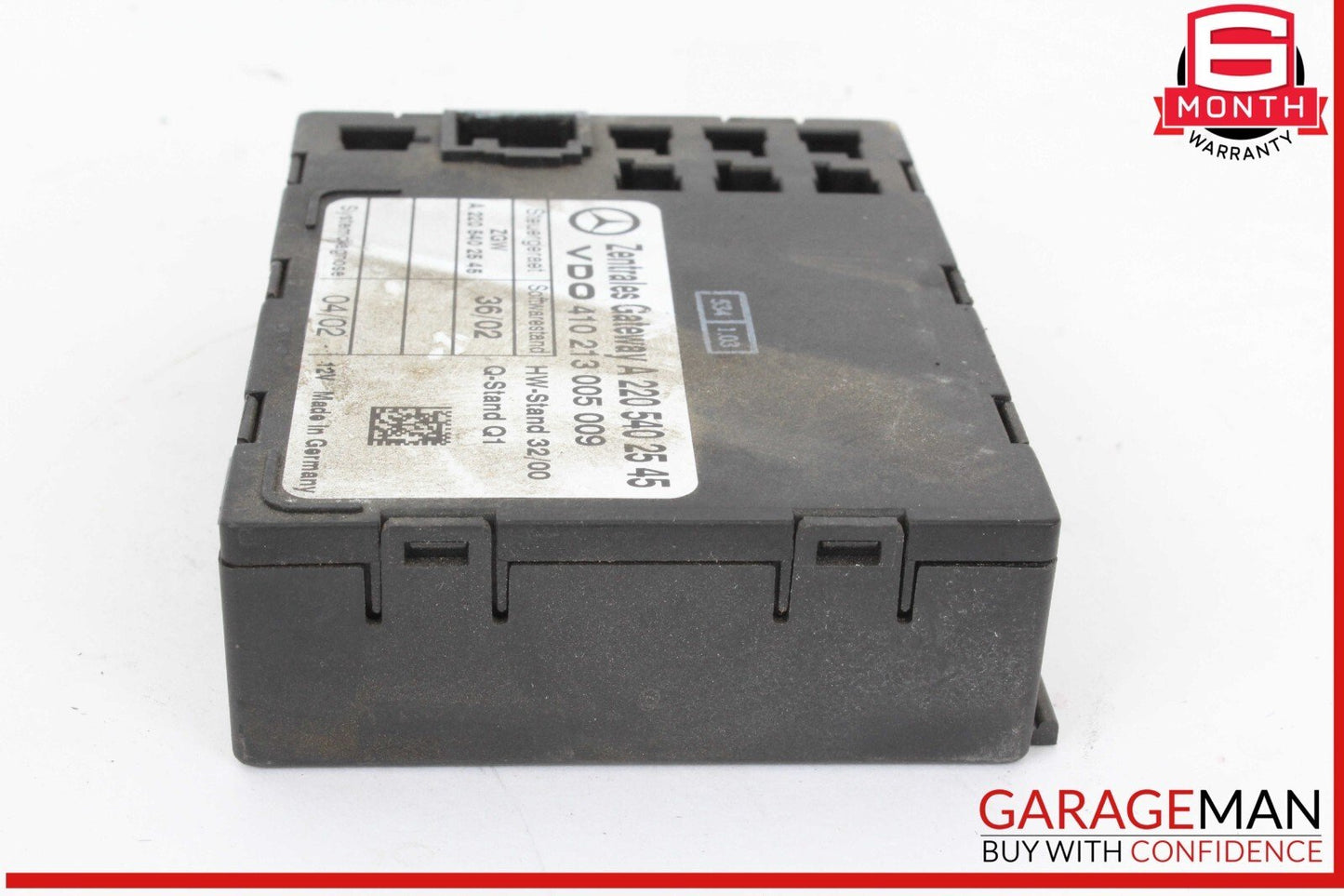 03-11 Mercedes W220 S55 AMG E550 Central Gateway Control Module OEM