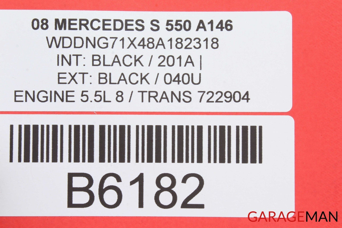 07-13 Mercedes W221 S550 S65 AMG Rear Door Control Module Unit 0008700192 OEM