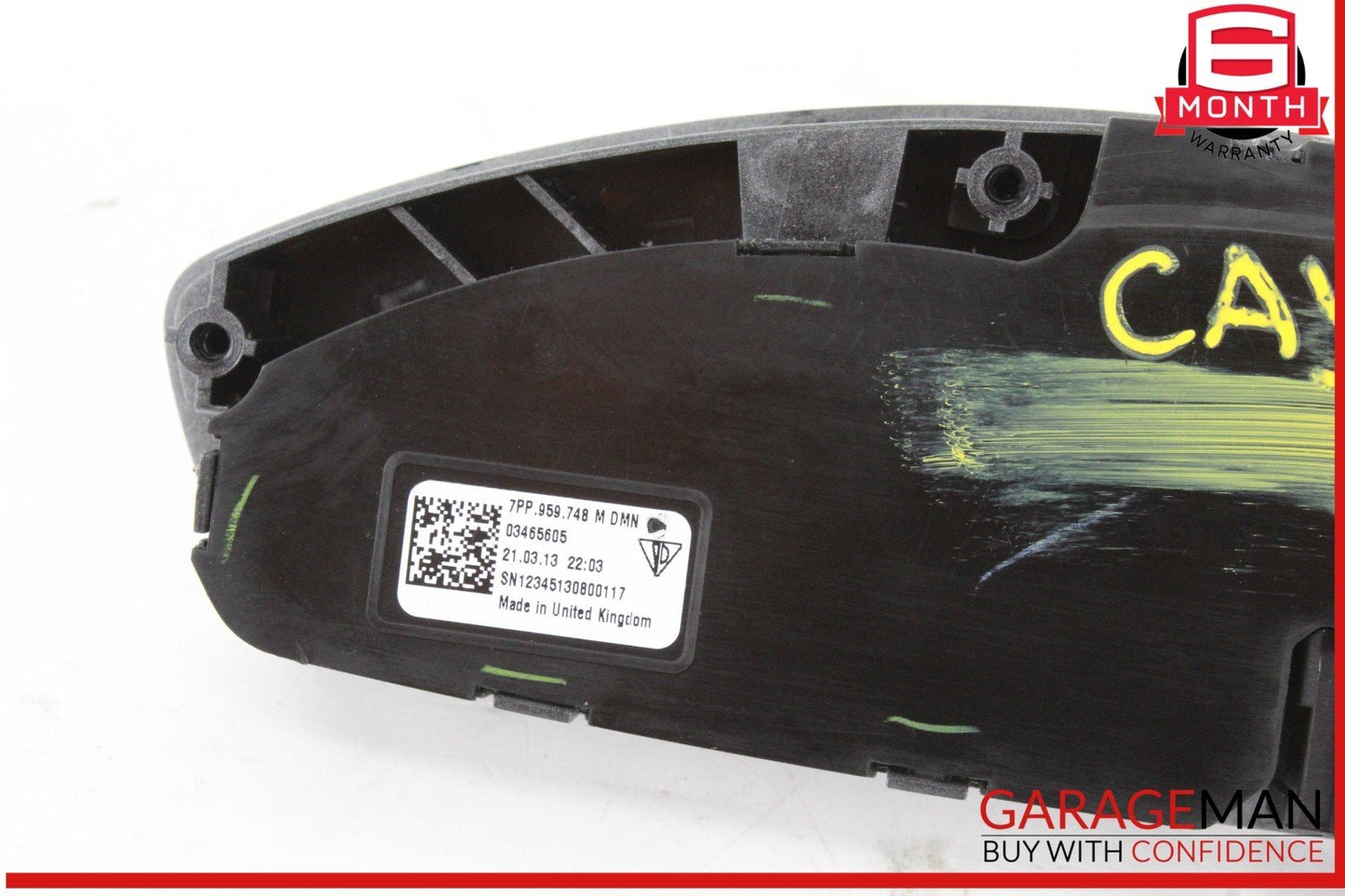 10-18 Porsche Cayenne 958 AWD Front Right Seat Control Switch 7PP959748M OEM