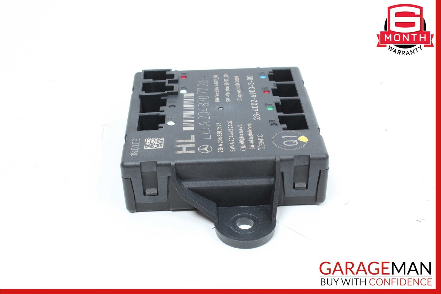08-18 Mercedes W204 C300 CLS500 Rear Left Side Door Control Module OEM