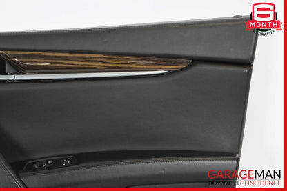 14-22 Maserati Ghibli M157 Front Right Side Interior Door Panel Cover Assembly