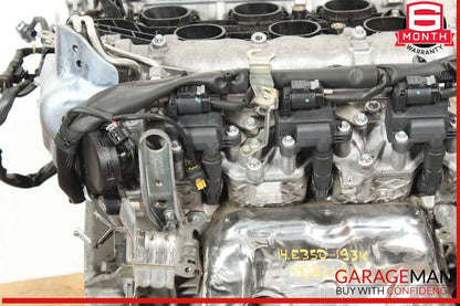 12-15 Mercedes W212 E350 C350 3.5L V6 RWD Engine Motor Block Assembly OEM 193k