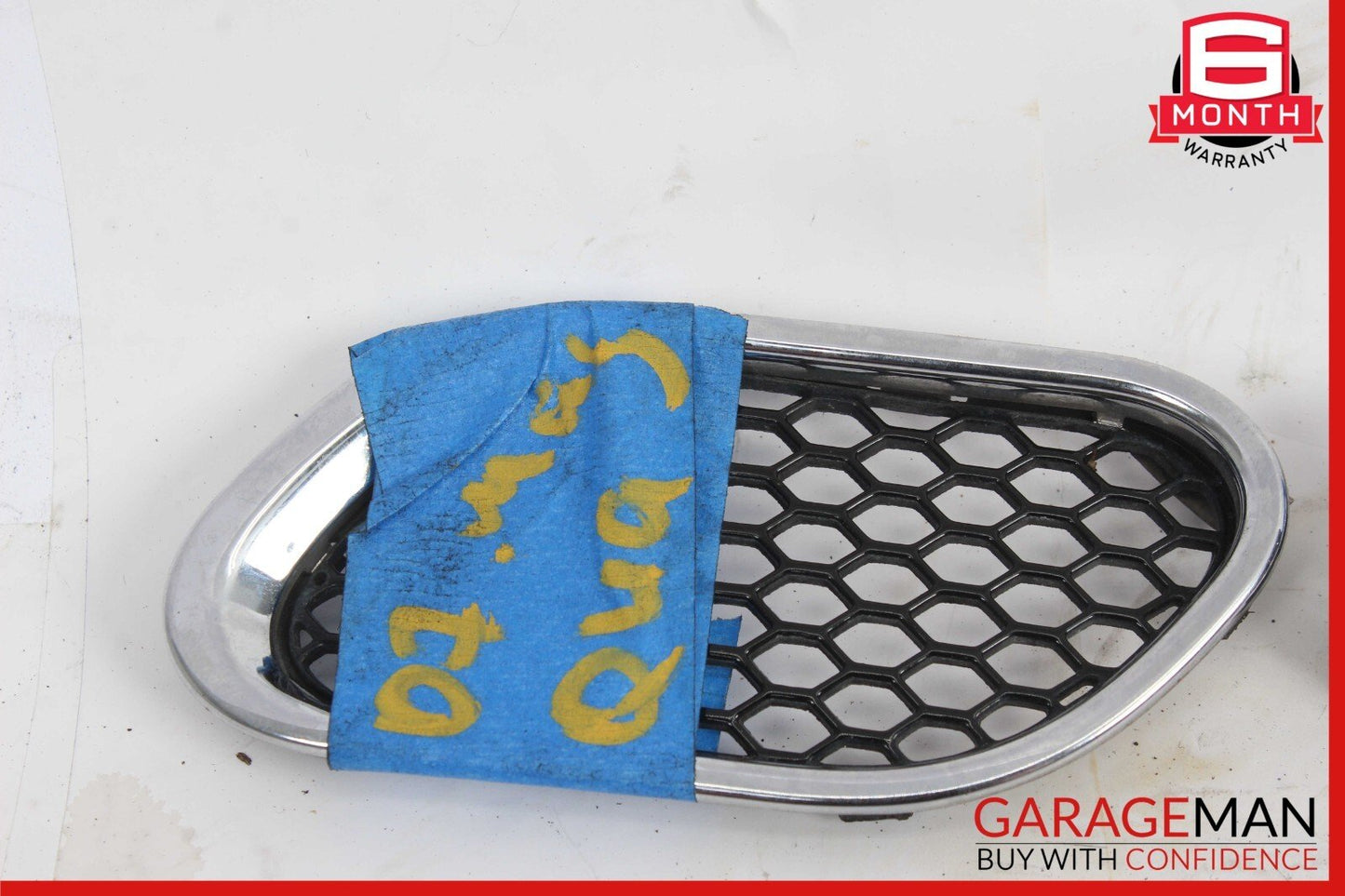 03-13 Maserati Quattroporte M139 Fender Grill Grille Vent Left Side Set of 4 Pc