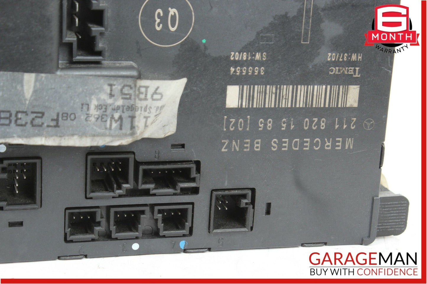 03-09 Mercedes W211 E55 AMG E350 E500 Front Left Side Door Control Module OEM