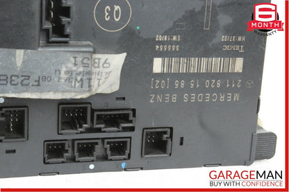 03-09 Mercedes W211 E55 AMG E350 E500 Front Left Side Door Control Module OEM