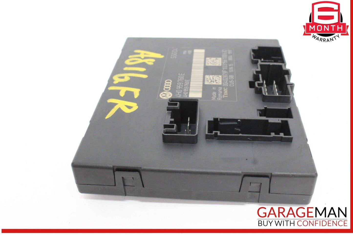 11-18 Audi A8 S8 Front Left or Right Side Seat Control Module 4H0959760E OEM
