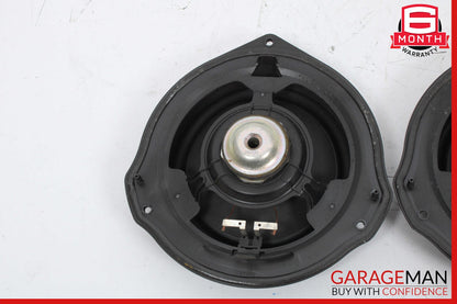 08-15 Mercedes W204 C250 C350 Front Right & Left Door Sound Speakers Set of 2