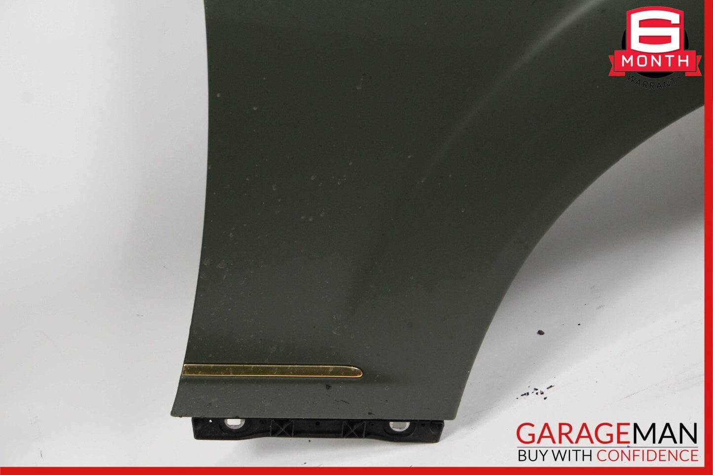 07-13 Mercedes W221 S550 S600 Front Right Passenger Side Wing Fender Panel Green