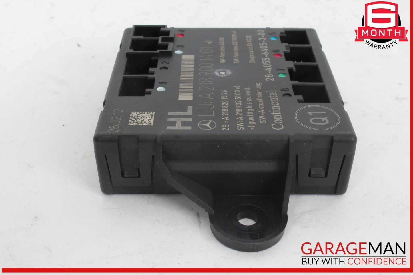 08-18 Mercedes W218 CLS550 C300 E550 Rear Left Side Door Control Module Unit