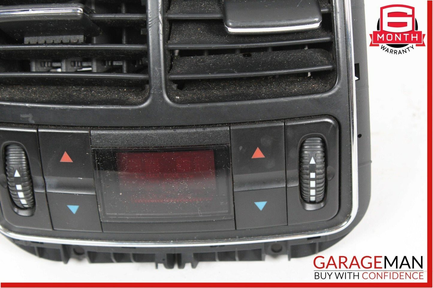 06-11 Mercedes W219 CLS550 CLS55 AMG Rear Seat AC A/C Control Air Vent Black OEM
