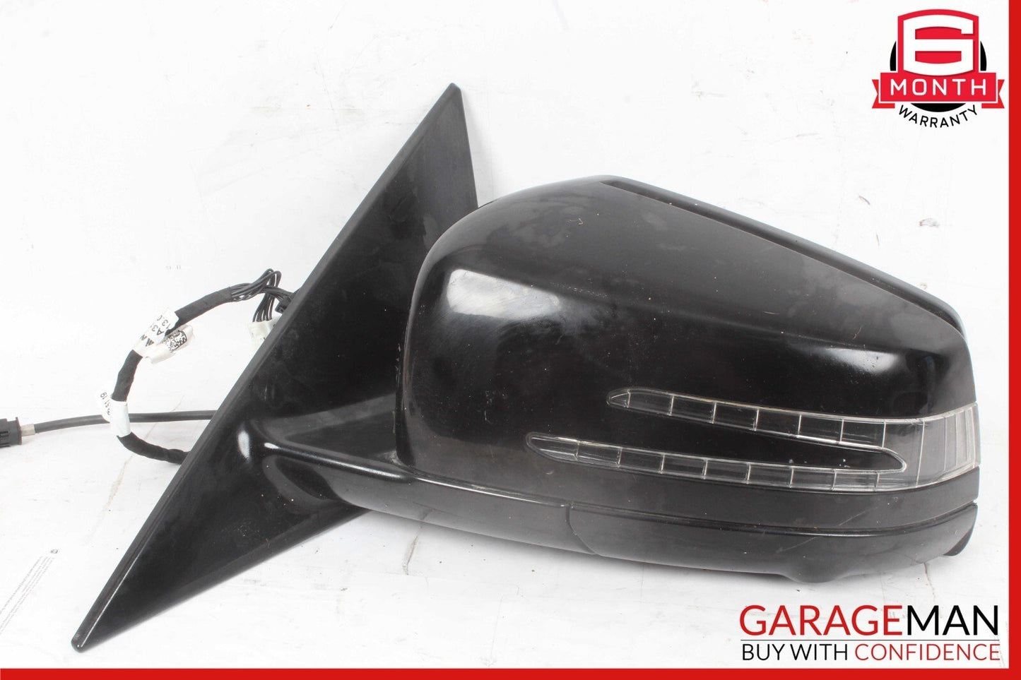 10-17 Mercedes W207 E350 E63 AMG Front Left Side Mirror Door Rear View OEM
