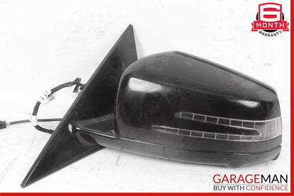 10-17 Mercedes W207 E350 E63 AMG Front Left Side Mirror Door Rear View OEM