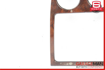 02-05 Mercedes W163 ML320 ML500 Enter Console Panel Trim Bezel Wood OEM