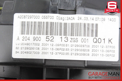 12-15 Mercedes W204 C350  Speedometer Odometer Instrument Cluster Gauge OEM