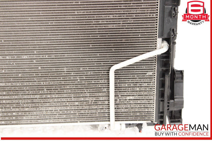 10-17 Mercedes W212 E350 Engine Cooling Radiator A/C Air Condenser Assy OEM