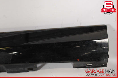 08-14 Mercedes W204 C300 Base Left Rocker Panel Side Skirt Molding Cover Black