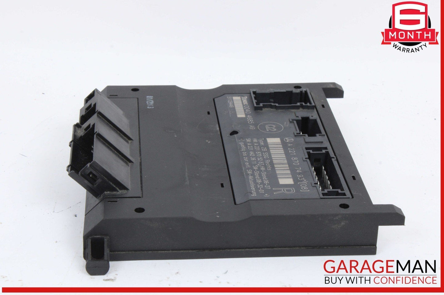 07-13 Mercedes W221 S550 Front Right Under Seat Control Module 2218707493 OEM
