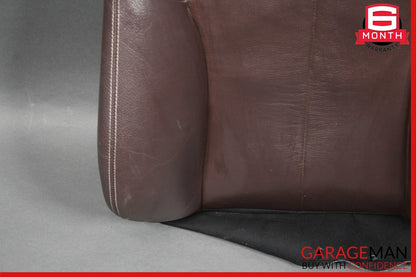 03-09 Mercedes W209 CLK320 Front Left Driver Top Upper Seat Cushion Brown