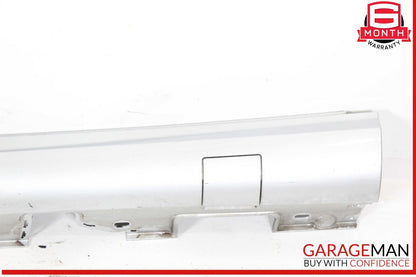 10-16 Mercedes W212 E350 E550 Left Side Rocker Skirt Moulding Panel Cover OEM