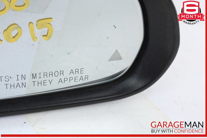 15-16 Mercedes W205 C300 Front Right Side Door Rear View Mirror w/ Blind Spot