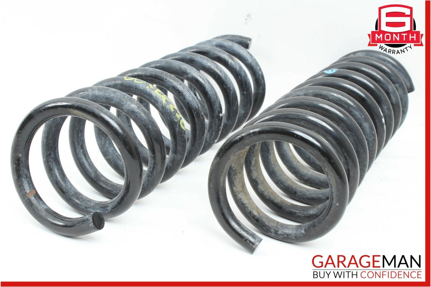97-04 Mercedes R170 SLK230 Rear Right & Left Shock Absorber Coil Spring Set OEM