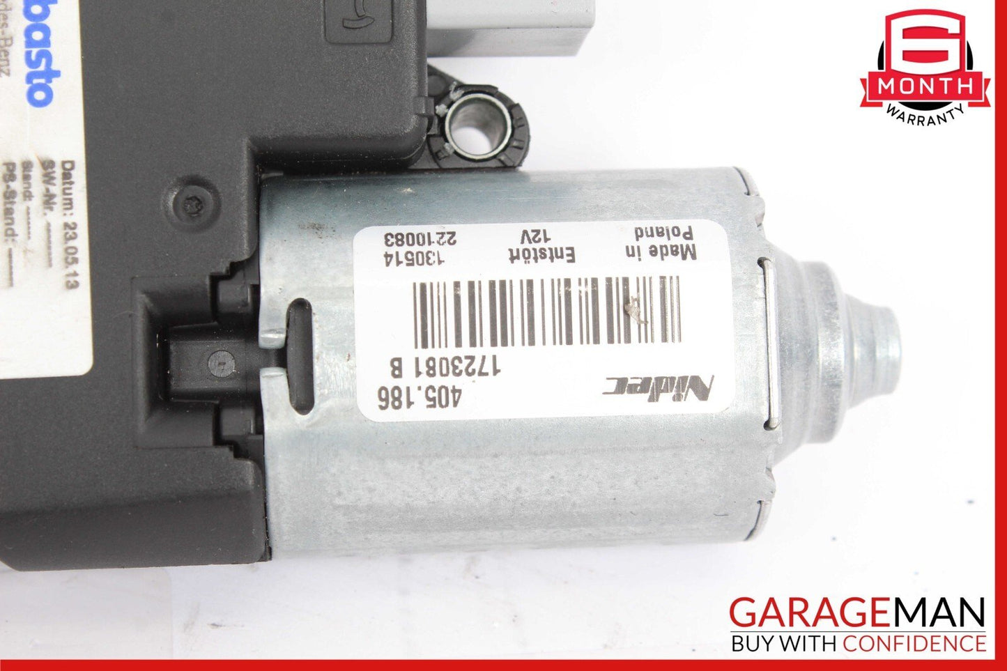10-17 Mercedes W212 E350 E550 Roof Sun Shade Screen Roller Blind Motor Unit OEM